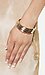 House of Harlow 1960 Aztec Thin Stack Bangle Bracelet Thumb 4