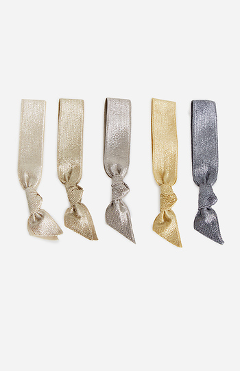 Emi Jay Metallic Hair Tie Collection Slide 1