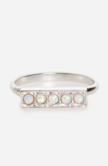 Vanessa Mooney Femme Fatale Opal Ring Slide 1