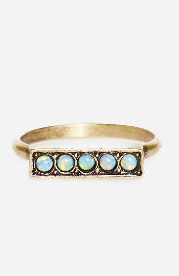 Vanessa Mooney Femme Fatale Opal Ring Slide 1