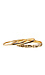 DAILYLOOK Tribal Engraved Bangle Bracelet Set Thumb 1