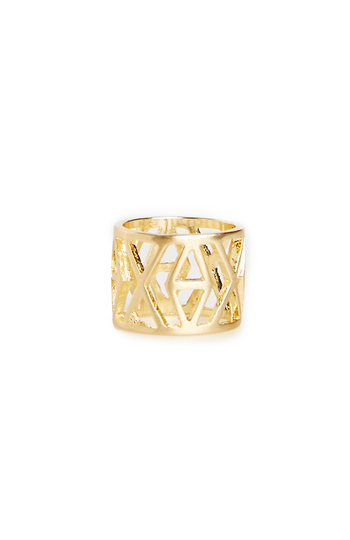 DAILYLOOK Angular Cutout Ring Slide 1