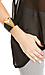 Sibilia Grieta Leather Cuff Bracelet Thumb 4