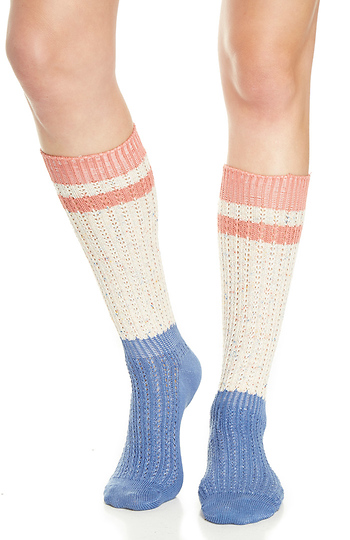 Color Blocked Tube Socks Slide 1