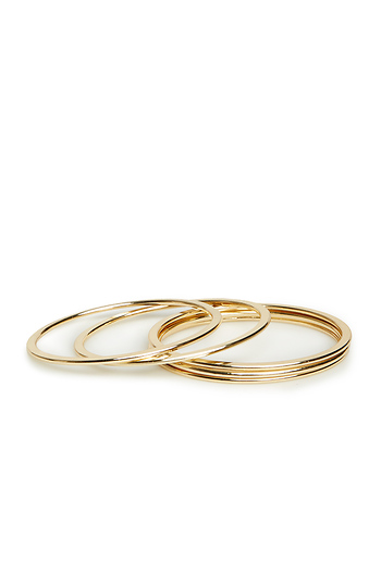 DAILYLOOK Everyday Bangle Bracelet Set Slide 1