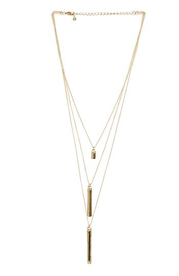 Layered Multi Bar Necklace Slide 1