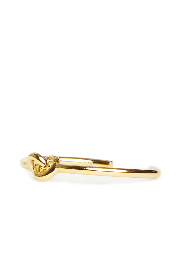 Giles & Brother Skinny Archer Cuff Bracelet in Gold | DAILYLOOK