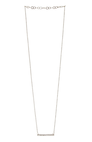 Sage & Stone Crystal Bar Necklace Slide 1