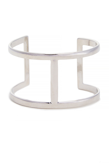 DAILYLOOK Double Band Cuff Bracelet Slide 1