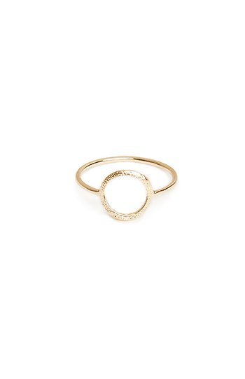 DAILYLOOK Geometric Circle Ring Slide 1