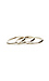 DAILYLOOK Simple Band Ring Set Thumb 3