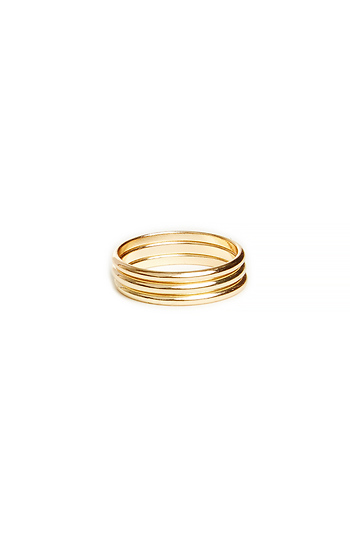 DAILYLOOK Simple Band Ring Set Slide 1