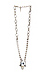 J.O.A. Double Chain Drop Stone Necklace Thumb 1