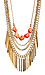 DAILYLOOK Stone and Fringe Necklace Thumb 2