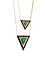 House of Harlow 1960 Teepee Triangle Necklace Thumb 2