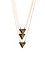 DAILYLOOK Tiered Pyramid Pendant Necklace Thumb 2