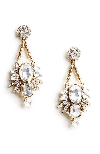 DAILYLOOK Zellweger Crystal Chandelier Earrings Slide 1