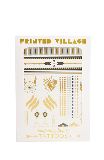 Printed Village Dreamcatcher Flash Tattoos Slide 1