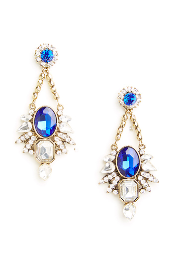 DAILYLOOK Zellweger Crystal Chandelier Earrings Slide 1