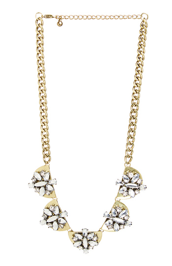 DAILYLOOK Harmony Stone Plated Necklace Slide 1