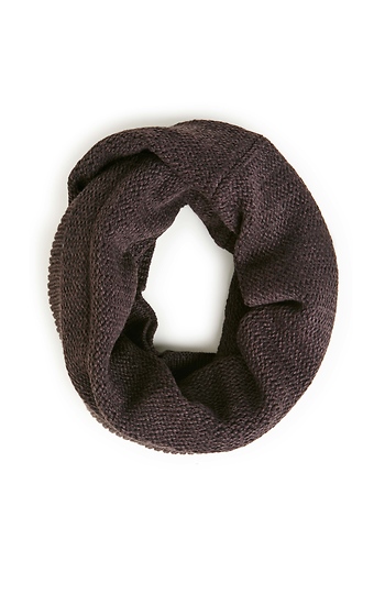 Classic Knitted Infinity Scarf Slide 1