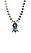 J.O.A. Tri-Stone Spike Necklace Thumb 2