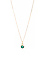 Sage & Stone Delicate Mini Gemstone Necklace Thumb 1