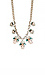 J.O.A Multi Gem Statement Necklace Thumb 2