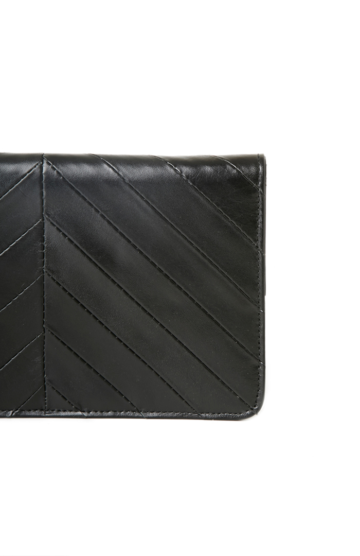 Status Anxiety Mildred Leather Wallet in Black | DAILYLOOK