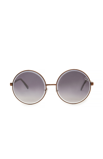 Quay Round Lens Sunglasses Slide 1