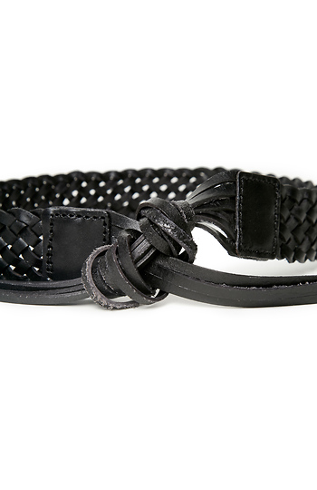 Summerhood Braided Leather Belt Slide 1