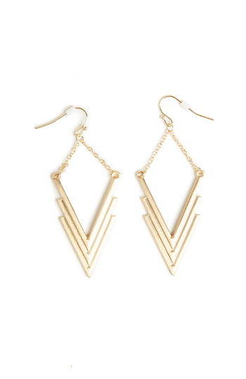 DAILYLOOK V-Nessa Layered Earrings Slide 1