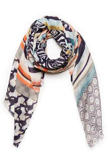 Vismaya Geometric Modal Scarf Slide 1