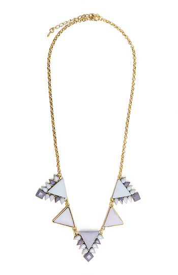 DAILYLOOK Triangle of Love Necklace Slide 1