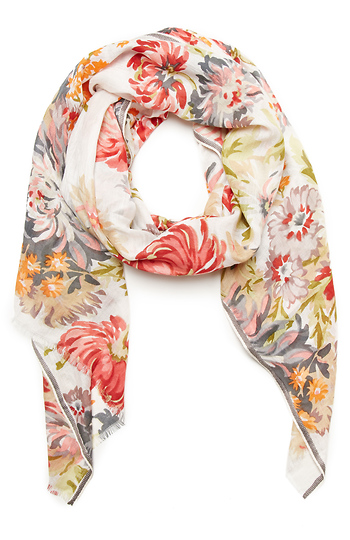 Vismaya Floral Modal Scarf Slide 1