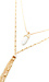 DAILYLOOK Marble Stone & Tassel Drop Necklace Thumb 1