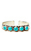 Natalie B Santa Fe Cuff Bracelet Thumb 1