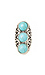Amanda 3 Stone Ring Thumb 1