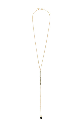 Marida Pendulum Pyrite Necklace Slide 1