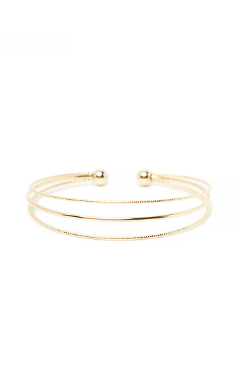 DAILYLOOK Joseline Classic Cuff Bracelet Slide 1