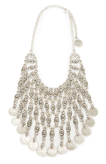 Chanour Long Dangling Collar Necklace Slide 1