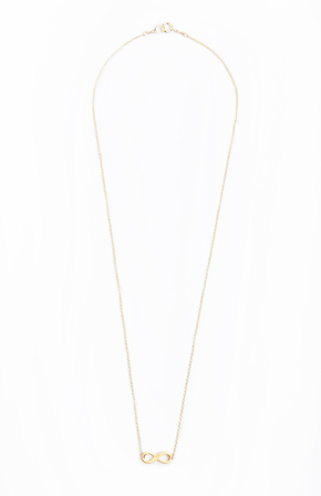 Dogeared 14k Infinite Love Necklace in Gold DAILYLOOK