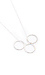 Dogeared 14k Triple Karma Ring Necklace Thumb 2