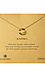 Dogeared 14k Triple Karma Ring Necklace Thumb 3