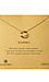 Dogeared 14k Triple Karma Ring Necklace Thumb 3