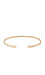 Phyllis + Rosie 14k Hammered Cuff Thumb 2