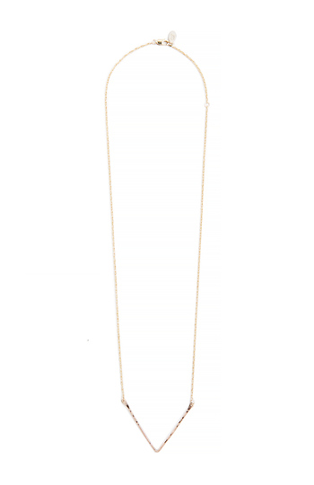 Phyllis + Rosie V Bar Necklace Slide 1