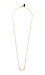 Phyllis + Rosie Mini V Bar Necklace Thumb 1