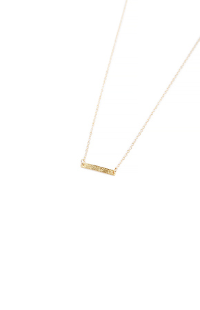 Gorjana knox deals necklace