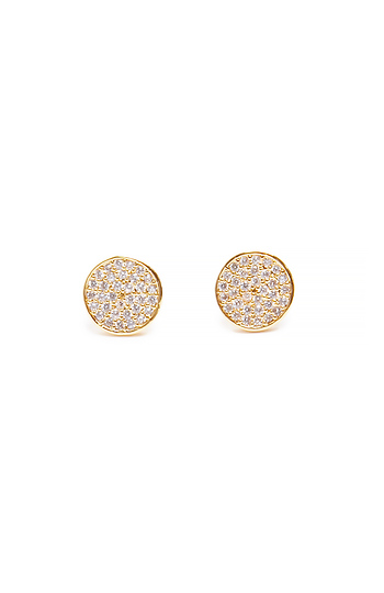 Gorjana Pristine Circle Stud Earrings Slide 1